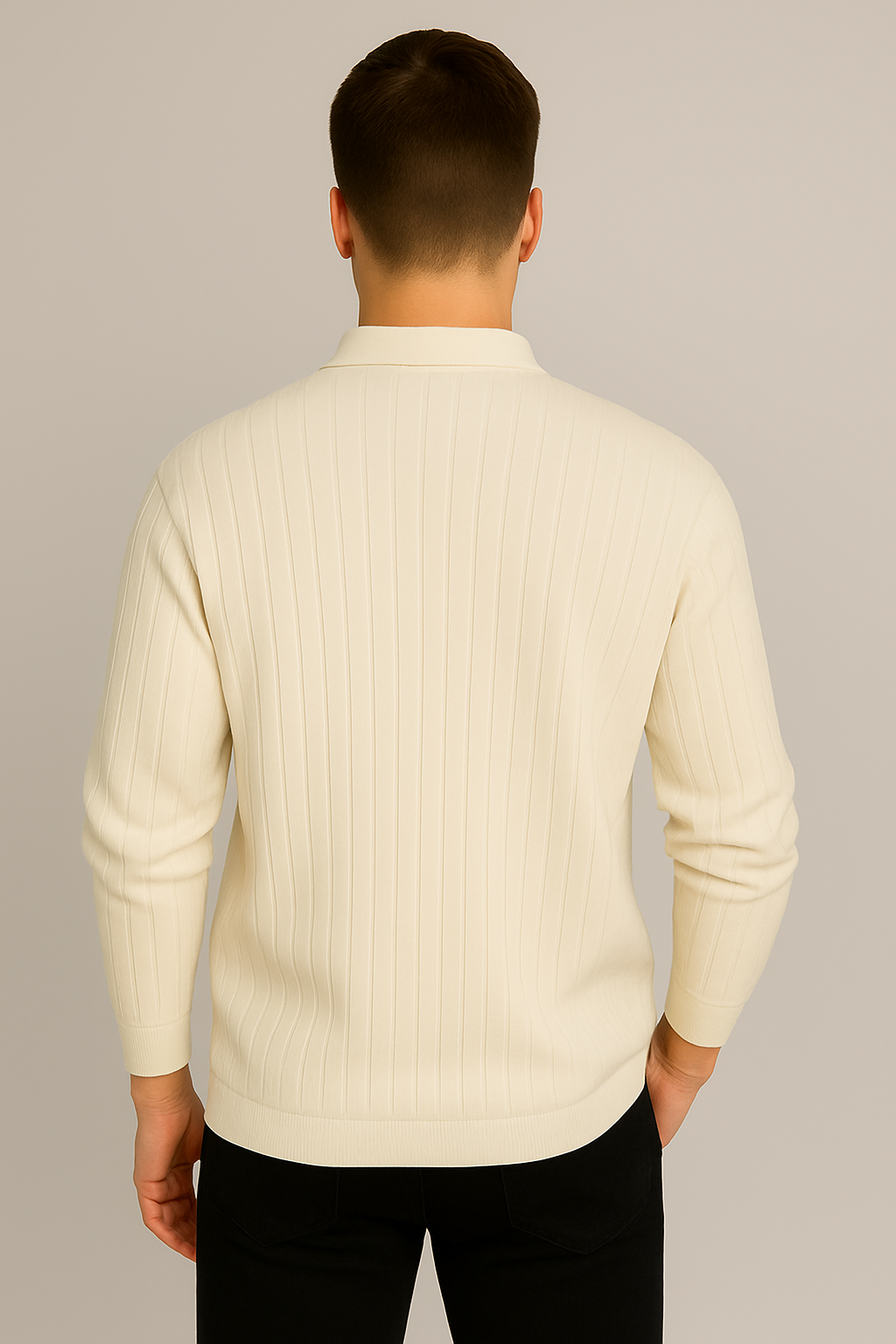 Alabaster Regular Fit Full Sleeves T-Shirt