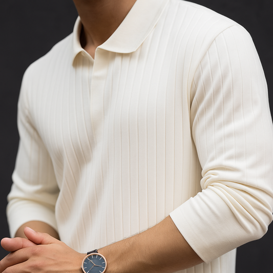Alabaster Regular Fit Full Sleeves T-Shirt