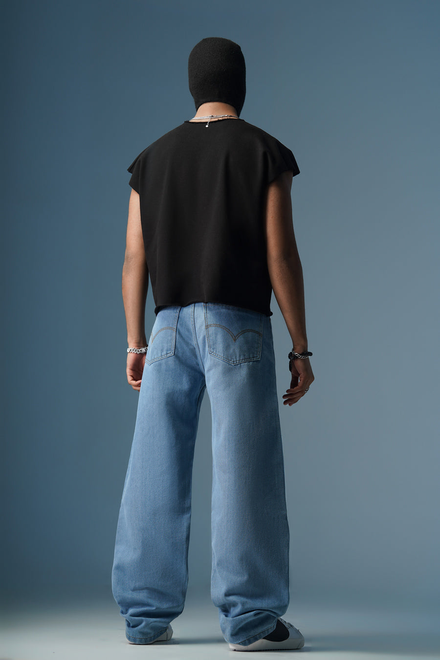MADZEE IMPARMANENT DENIM PANTS