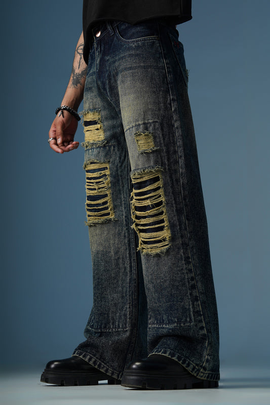 The K-DENIM - DISTRESS DENIM
