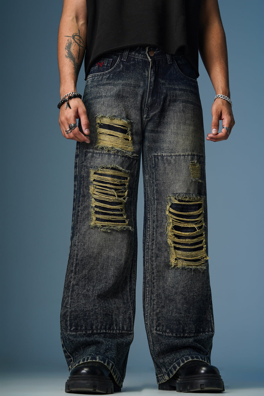 The K-DENIM - DISTRESS DENIM